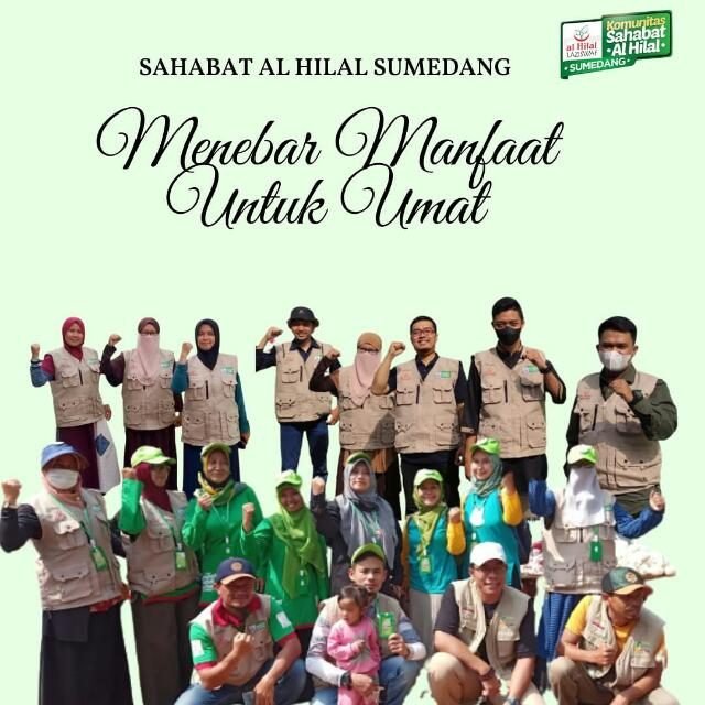 Penyaluran Berbagai Bantuan Komunitas Sahabat Al Hilal Sumedang