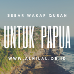 Sebar Ratusan Wakaf Quran di Bumi Papua