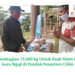 Pembagian 15.000 kg Untuk Anak Yatim & Guru Ngaji di Pondok Pesantren Cililin