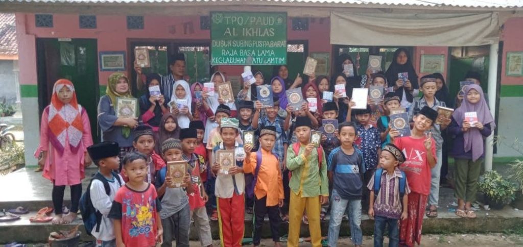 Penerima Wakaf Qur’an Di Wilayah Lampung Semakin Bertambah
