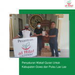 Penyaluran Wakaf Quran Untuk Kabupaten Gowa dan Pulau Lae Lae