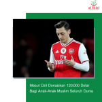 Mesut Ozil Donasikan 120.000 Dolar Bagi Anak-Anak Muslim Seluruh Dunia