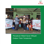 Penyaluran Wakaf Quran Wilayah Cirebon Telah Tersalurkan