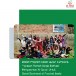 Dalam Program Sebar Quran Sumatera, Yayasan Rumah Surga Berhasil Menyalurkan Al Quran Untuk Santri/Santriwati di Provinsi Jambi