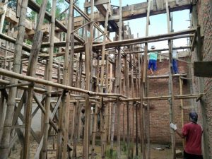 Pembangunan Gedung Asrama Impian Santri Memasuki Tahap Lanjutan
