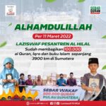 Sebanyak 100.000 Al Quran, Buku Islam, dan Iqra Telah Tersalurkan untuk Sumatera!