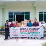 Kloter 2 Tim Ekspedisi Sebar Wakaf Quran Sumatera Telah Sampai di MAN 2 Kota Padang Panjang