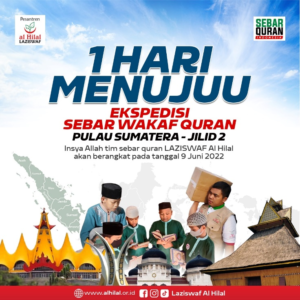 Satu Hari Lagi! Eekspedisi Sebar Wakaf Quran Sumatera Siap Dilanjutkan