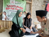 Santunan dan Pembinaan Al Quran Komunitas Sahabat Al Hilal