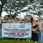 Peduli Gempa Cianjur Bersama Komunitas Sahabat Al Hilal Se-Jawa Barat