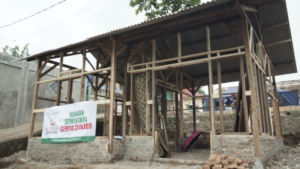 Hunian Sementara untuk Penyitas Korban Gempa Cianjur