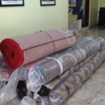Puluhan Lembar Wakaf Karpet Telah Diterima Para Santri Pesantren dan Rumah Tahfidz Al Hilal