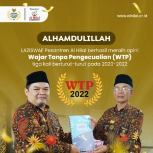 Laziswaf Al Hilal Kembali Meraih WTP untuk Periode 2022