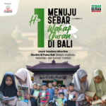 Bismillahirrahmanirrahim, Satu Hari Menuju Sebar Wakaf Quran Keliling Pulau Bali!