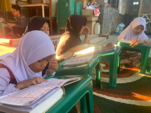 Rutinitas Belajar Kelas 0 dan Kelas Al Quran Rumah Tahfidz Al Hilal 5 Pasirbiru