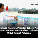 Diangkut 3 Pesawat, Presiden Jokowi Pimpin Pelepasan Bantuan Kemanusiaan dari Indonesia untuk Rakyat Palestina