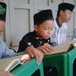 Santri Rumah Tahfidz Al Hilal 5 Pasirbiru Tetap Istiqomah Belajar di Pondok Sementara
