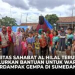 Komunitas Sahabat Al Hilal Sumedang Terus Salurkan Bantuan Untuk Korban Gempa