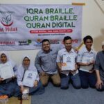 Quran Braille dan Speaker Quran Digital Tersalurkan Untuk Sahabat Tunanetra