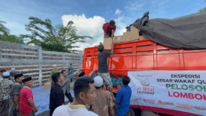 Mushaf Quran, Iqra dan Buku-buku Islam Telah Berhasil Disalurkan di Seluruh Titik Kumpul Kabupaten Lombok Tengah!