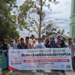 Hari Kedua Penyaluran Tim Sebar Wakaf Quran Tiba di Titik Kumpul Kabupaten Fakfak, Papua Barat