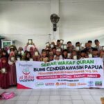 Mushaf Quran, Iqra dan Buku Islam Telah Sampai di Tangan Penerima Manfaat di Sorong, Papua