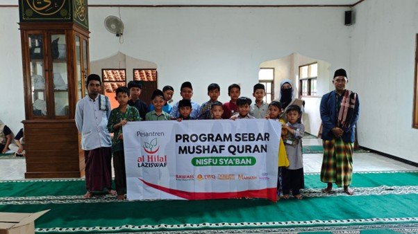 Sebar Mushaf Quran Spesial Nisfu Sya'ban Telah Dilaksanakan!