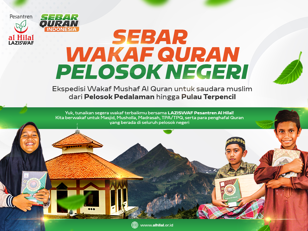 Sebar Wakaf Quran Pelosok Negeri