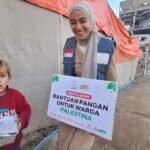 Seribu Paket Bantuan Pangan Berhasil Disalurkan untuk Temani Ramadhan Warga di Gaza Utara Palestina