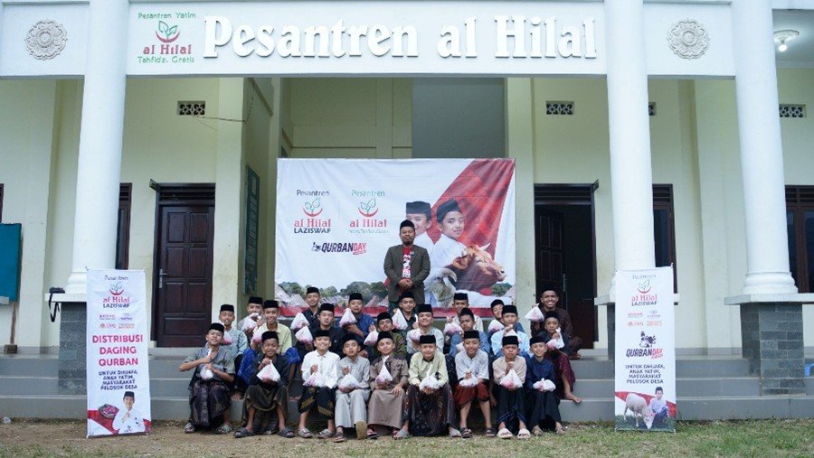 Qurban Day Laziswaf Pesantren Al Hilal