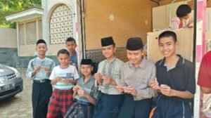 Qurban DAY Laziswaf Pesantren Al Hilal dengan Donatur Singapura