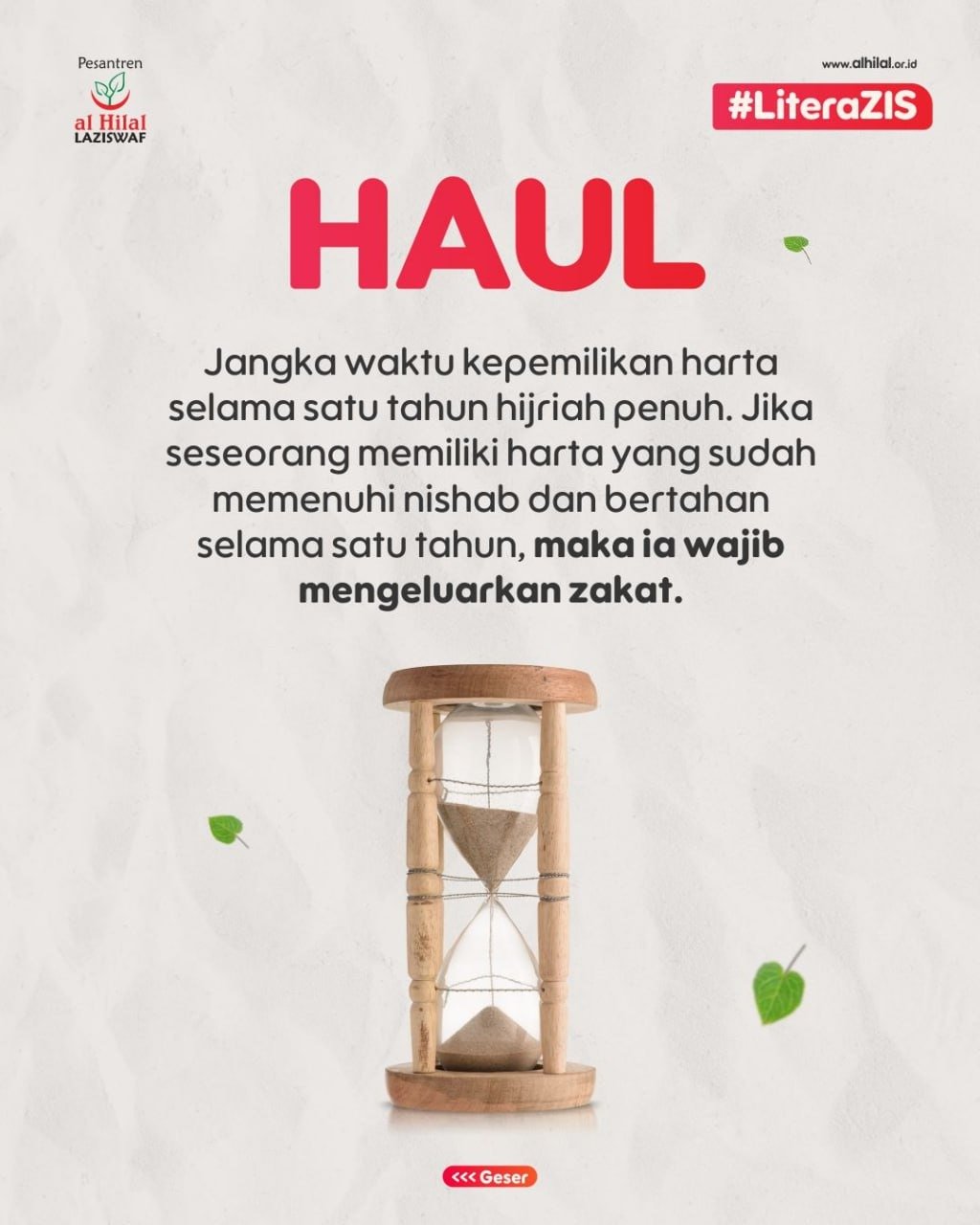 Lembaga Zakat dan Zakat Harta Produktif Setelah Haul