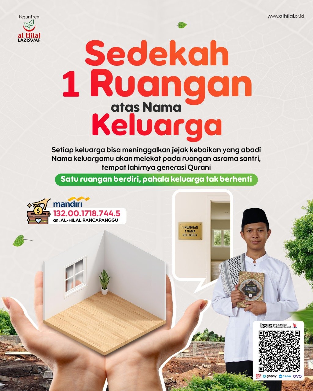 Rekomendasi Lembaga Zakat Terbaik Mari Sedekah Asrama Santri