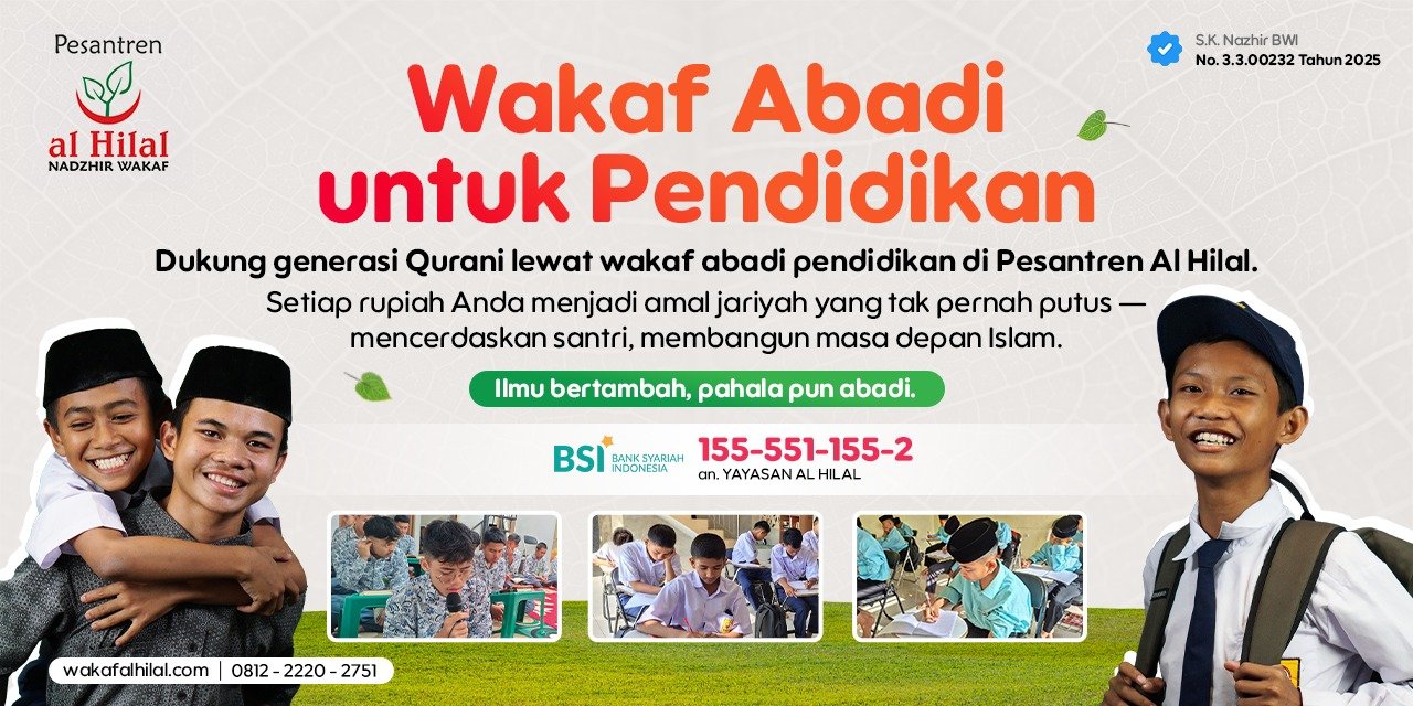 Wakaf Abadi untuk Pendidikan