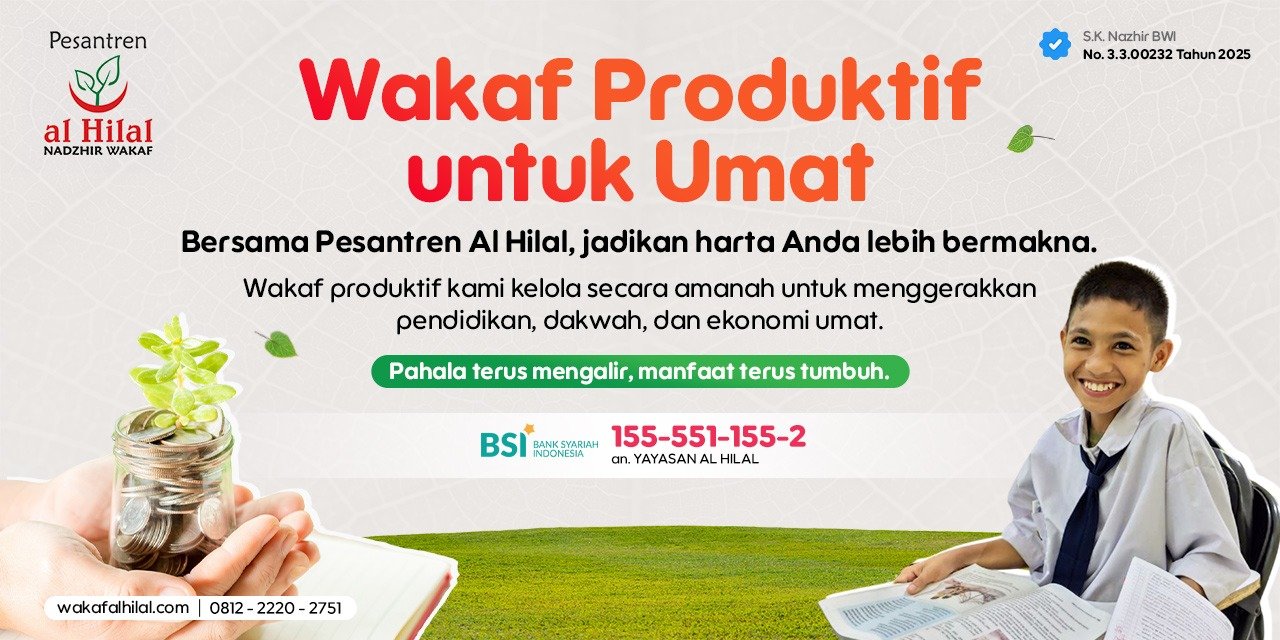 Wakaf Produktif untuk Umat