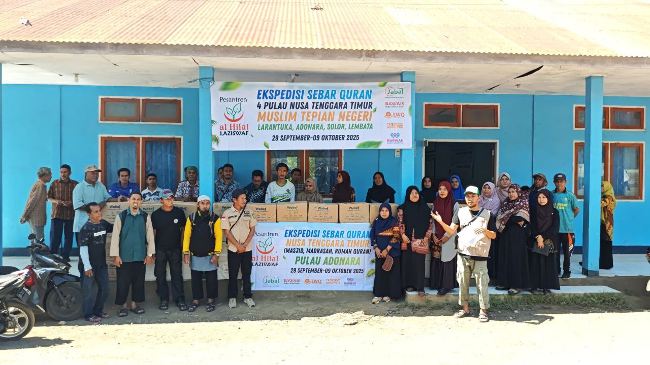 Lembaga Zakat Jawa Barat Ekspedisi Sebar Quran NTT 2025