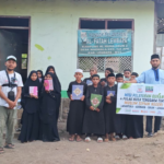 Mushaf Al-Qur'an Tiba di Titik Kumpul ketiga, Pondok Pesantren Al Fatah, Pulau Lembata, NTT