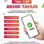 Akhir Tahun! Jemput Kemudahan dan Keberkahan dengan Menunaikan Zakat Bersama LAZISWAF Pesantren Al Hilal