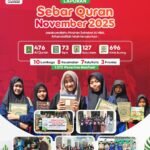 Laporan Sebar Quran Bulan November 2025, Hadirkan Quran Layak untuk Lebih Dari 1.300 Penerima Manfaat