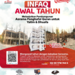 Tunaikan Infaq Awal Tahun Dan Lanjutkan Ikhtiar Membangun Rumah Kedua Bagi Para Penghafal Quran