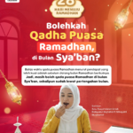 Qadha Puasa Ramadhan di Bulan Sya'ban, Apakah Boleh?