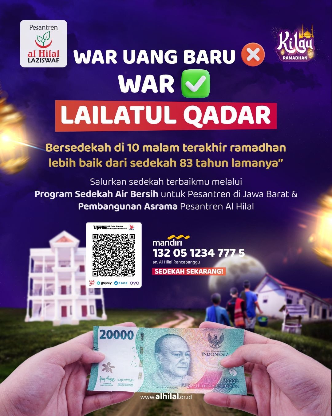 War Uang Baru vs War Lailatul Qadr: Mana Prioritas Anda?