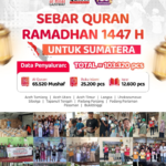 Lebih dari 100.000 Mushaf Tersalurkan! Ekspedisi Sebar Quran Ramadhan 1447 H Hadirkan Cahaya untuk Sumatera