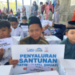 LAZISWAF Al Hilal Salurkan Santunan untuk 100 Anak Yatim Dhuafa di Garut