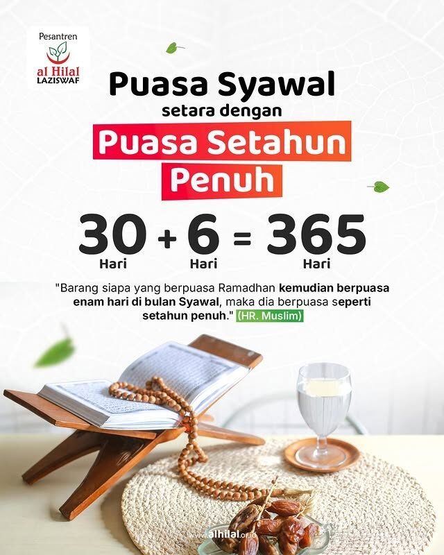 Puasa Syawal: Keutamaan, Hukum, Niat, dan Cara Pelaksanaannya