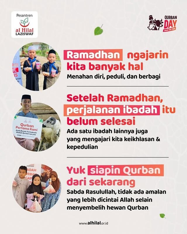 Yuk Siapkan Qurban dari Sekarang | LAZISWAF Al Hilal