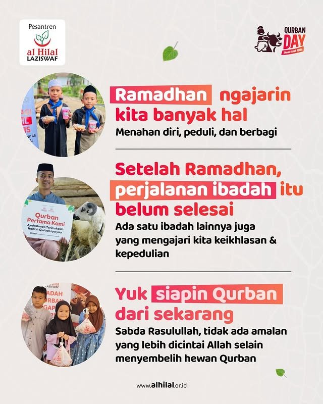 Yuk Siapkan Qurban dari Sekarang | LAZISWAF Al Hilal