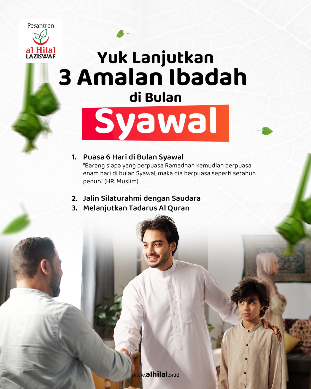 Ramadhan Berlalu, Saatnya Lanjutkan Kebaikan di Bulan Syawal