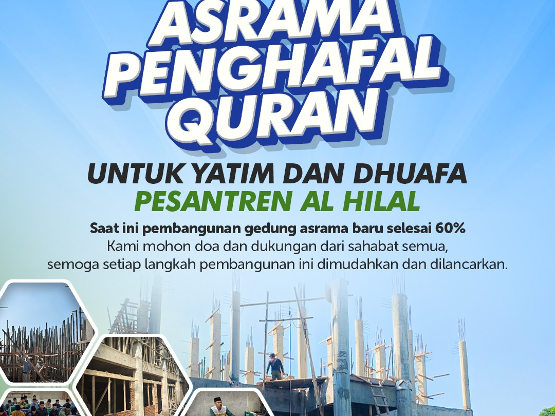 Mari Tuntaskan, Asrama Penghafal Quran Masih Dinantikan oleh Santri Yatim dan Dhuafa!
