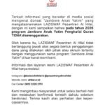 Waspada Akun dan Media Sosial Palsu Mengatasnamakan Laziswaf Pesantren Al-Hilal